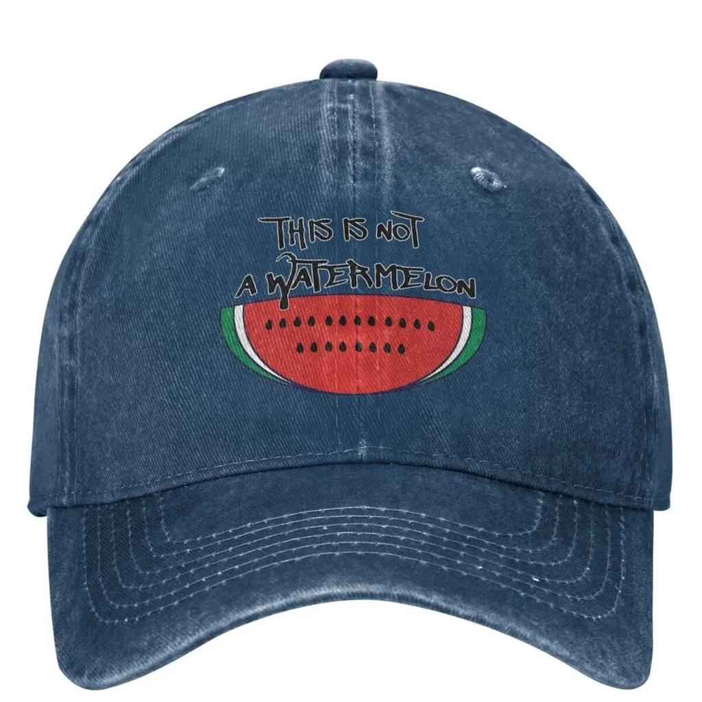 This Is Not A Watermelon Baseball Cap Men Women Fashion Casual Hats Sun Protection Rock Fashion Baseball Cap