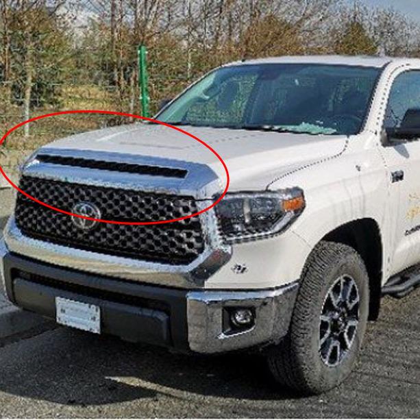 Toyota Tundra 2014-2021 Electroplated Hood Vent Trim Strip