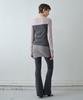 Simeteuligpeosenteu Flare Cotton Modal Leggings / Charcoal