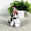 New 13cm Demon Slayer Akaza Hakuji Anime Figure Model Doll Action Figurine Pvc Decoration Peripheral Desktop Ornament Toy