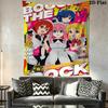 Bocchi the Rock Pattern Home Decor Tapestry, Wall Hanging, Decorative RV Wall Cloth.DGT0925198