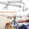 Copper Tube Pipe Flaring Tool Expander with Jig 3/16in 1/4in 5/16in 3/8in 1/2in Brass Aluminum Tube Tubing Flare Tool Set