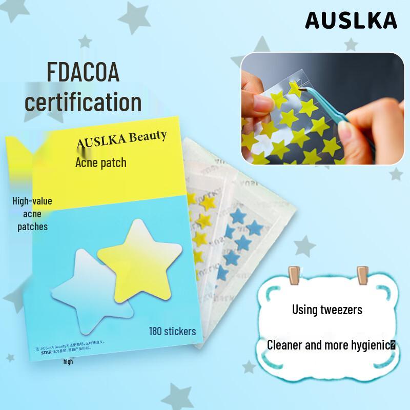 

AUSLKA Beauty Жовто-сині зірочки від прищів