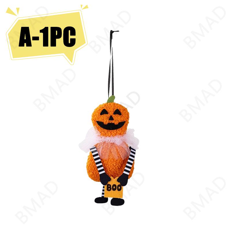 Halloween Hanging Pendant Decor Pumpkin Black Cat Ghost Skull Ornament for Party Day of the Dead Halloween Decoration for Home
