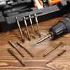 Masonry Concrete Drill Bits For Glass Ceramic Tile Brick Plastic Wood Mason Hard Alloy Wall Hole Opener Hex Shank 3mm To 12mm
