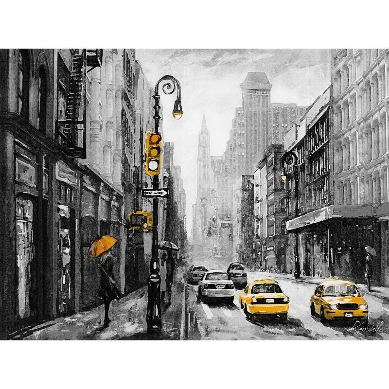 Paris Couples Walking Landscape Canvas Art Painting Modern City Abstract Eiffel Tower Watercolor Graffiti Poster Wall Home Decor