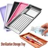 Stainless Steel Nail Art Tool Tray Sterilization Storage Cosmetic Tattoo Equipment Dental Surgery Metal Tray Manicure Organizer