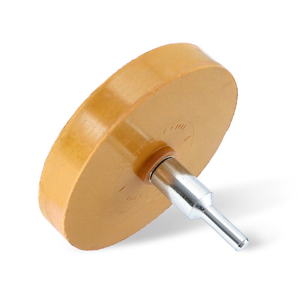 88mm Rubber Eraser Wheel Pad Practical Car Polish Auxiliary Tool Rubber Disk Decal Eraser Wheel Car Sticker Remover Sign