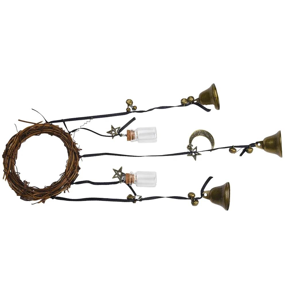 

Сад Дом Парк Колокольчики Ветра Садовое Украшение Талисман Значимый Дизайн Цинковый Сплав 10 см в Диаметре Добрые Пожелания