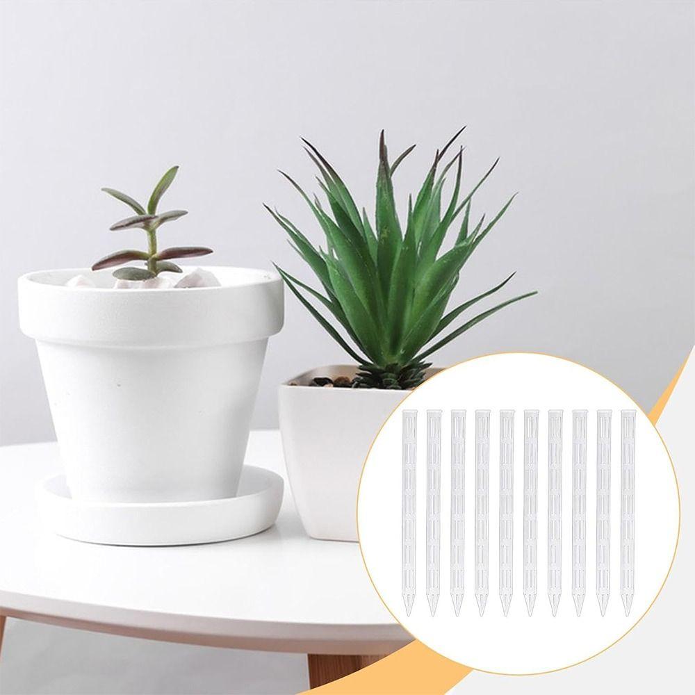 10PCS Plastic Plant Drainage Pipes Transparent Plant Root Ventilation Potted Plants
