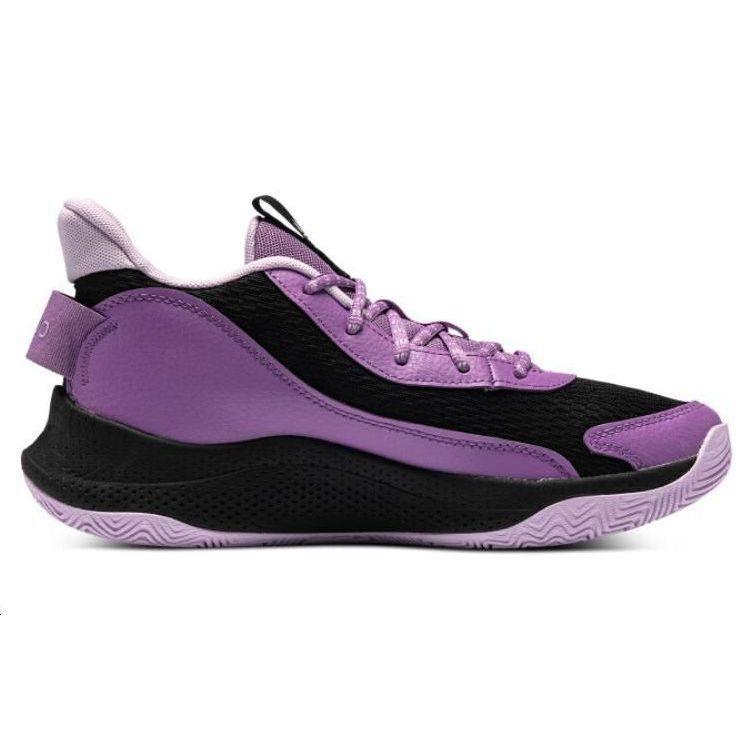 Under Armour Curry 3Z7 Provence Purple Black Unisex Sneakers 3026622-500
