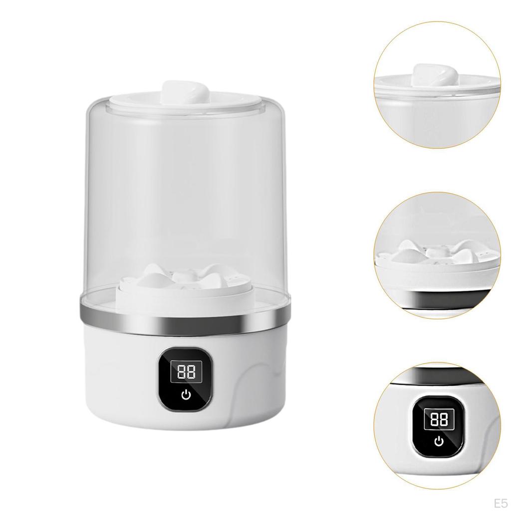 1L Mini Přenosná Pračka na Malé Prádlo, Prádelní Spotřebiče, Čistič Spodního Prádla a Podprsenek,