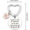 German Stainless Steel Keychain Mothers Day Gift Office Gift Stainless Steel Keychain for Mothers Day and Fathers Day Backpack Bag Pendant