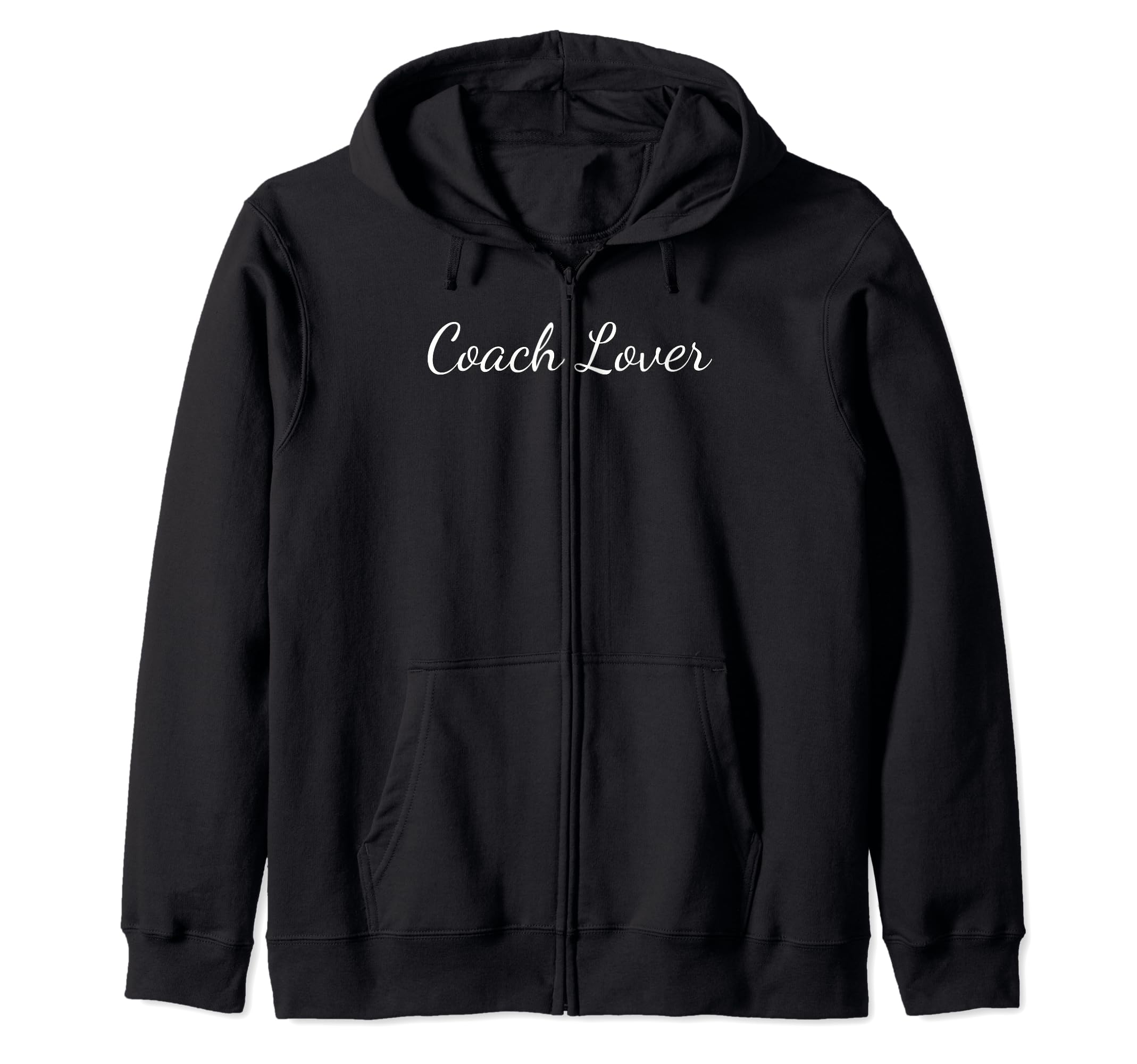 

Худи на молнии из резины Coach чёрный