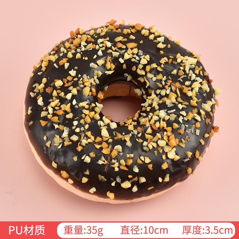 10cm Simulation Donuts Bread Stress Relief Fake Bread Cake Home Decor Display Wedding Sweet Decortions Photography Props 1Pc