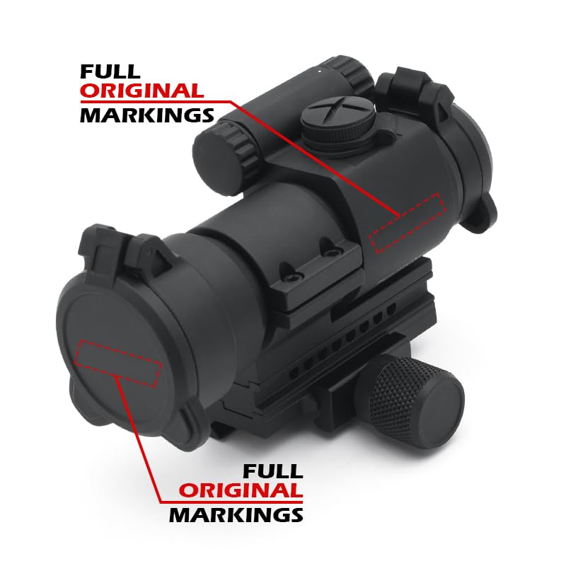 OPP TACTICAL 2 MOA Patrol Rifle Optic PRO Red Dot Reflex Sight (with QRP2 Mount)