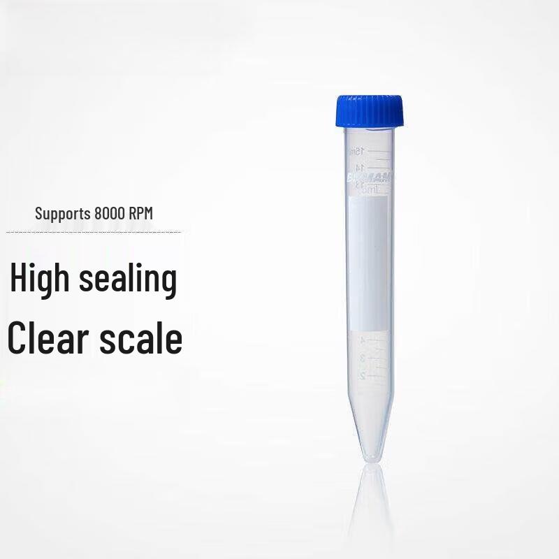 Aokewen 15mL Plastic Centrifuge Tubes