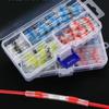 200pcs Insulated Heat Shrink Wire Connectors Connectors Kit Shrinkable Electric Copper Tape Solder Sleeve Waterproof Clamp Type