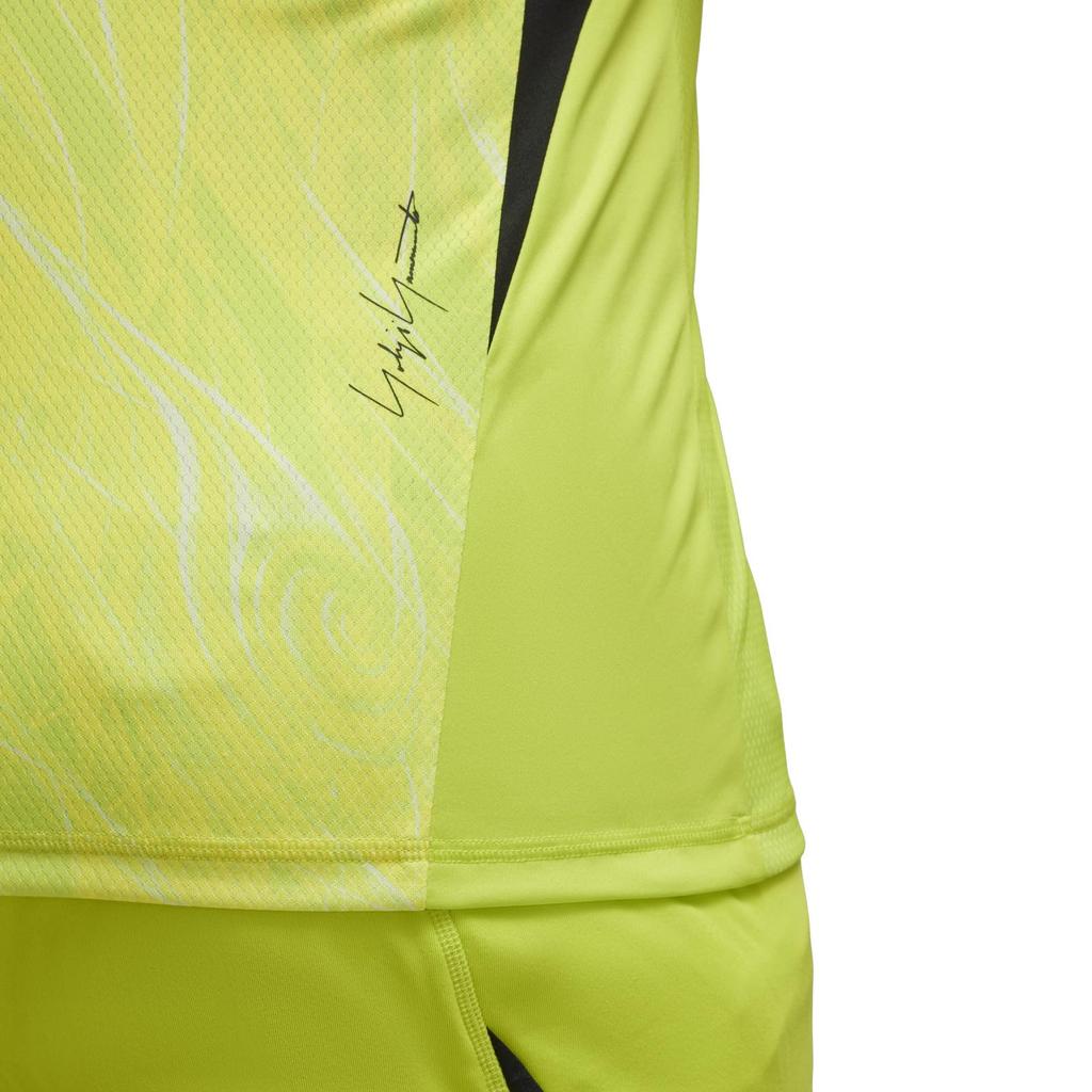 [Adidas] Japan Soccer National Team × Y-3 2024 Goalkeeper First Replica Uniform JSV47 Men's Semi-Solar Yellow (IX5389) L