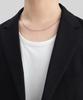 Bassclef Thin Twisted Nec Chain Surgical Necklace