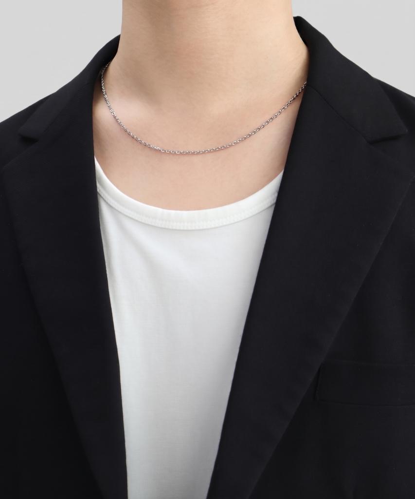 Bassclef Thin Twisted Nec Chain Surgical Necklace