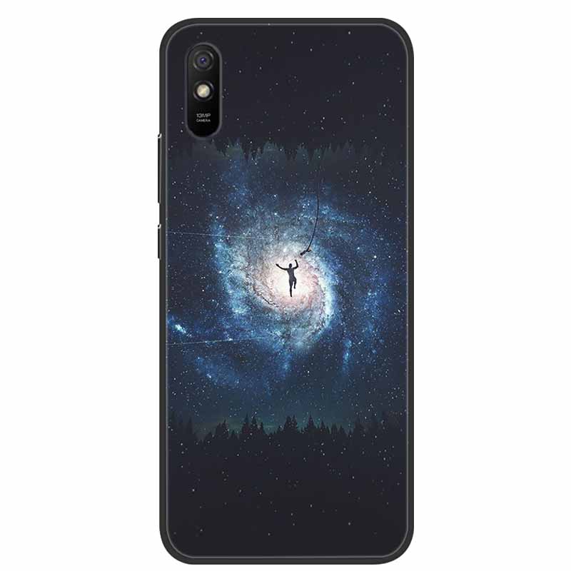 For Xiaomi Redmi 9A Case Redmi 9AT Shockproof Soft Silicone TPU Back Cover For Redmi 9i 9A Sport Phone Cases 9AT Cute Cartoon