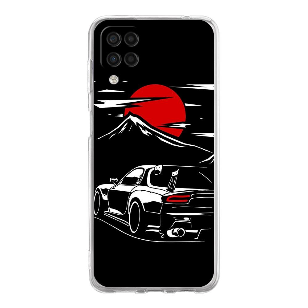 Japan JDM Sports Cars Male Men Phone Case For Samsung Galaxy A51 A71 A21S A12 A11 A31 A41 A03S A13 A33 A73 A53 A52 A32 5G Cover
