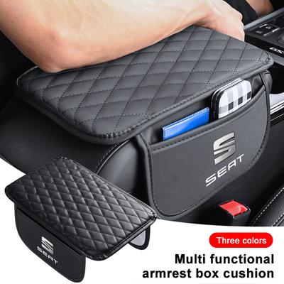 Cuero Antideslizante Resistente al Desgaste Cubierta de la Empuñadura de la Palanca de Cambios del Coche Estilo de Coche para Leon 5F Ibiza 5 6 MII Altea Toledo 3 Cordoba Alhambra MK3