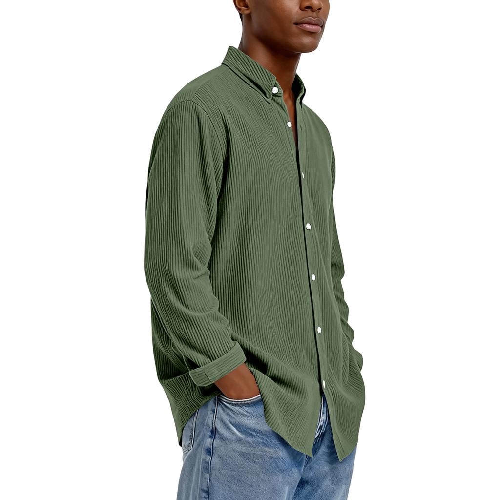 Men Up Casual T Shirt Long Sleeve Loose Fit Tops Fall Fashion Regular Fit Cardigan Tops