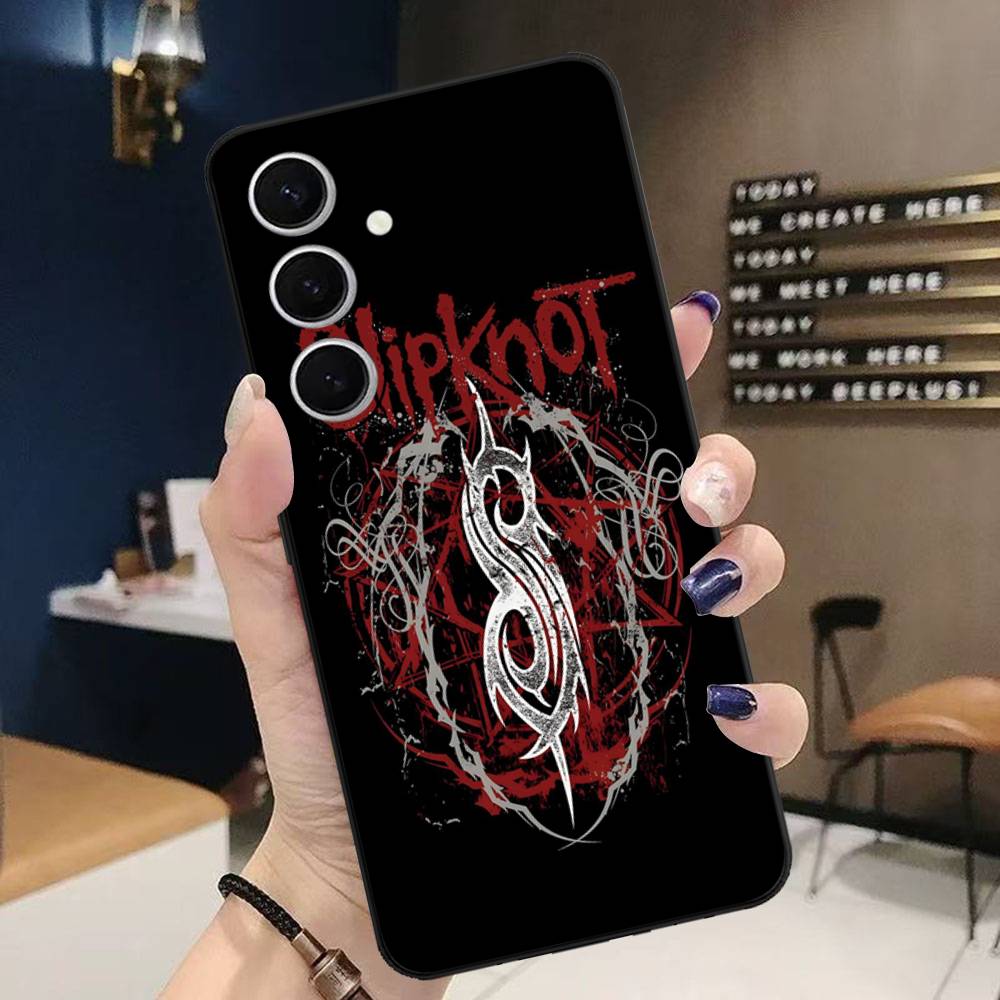 

Slipknot Band Phone Case For Samsung S 24 Fe 25 Ultra Plus 20 Lite 21 30 22 23 24 22 Ultra 5G Fundas Samsung S24fe