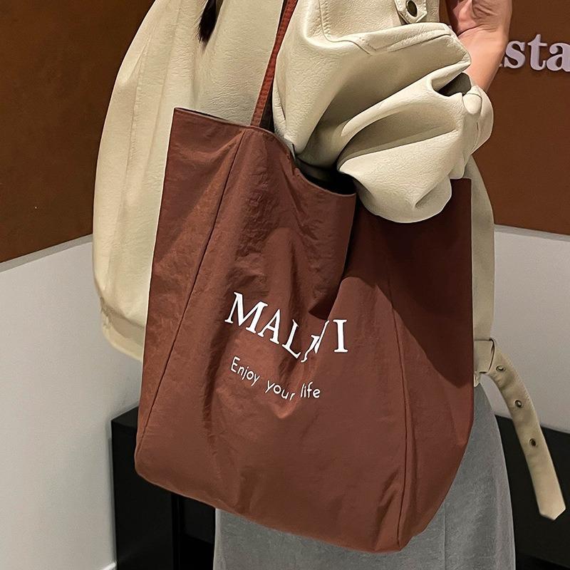 Leopard Print Canvas Bag Women's Autumn New Fashion College Style Tote Bag Casual Shoulder Large Capacity Cloth Bag