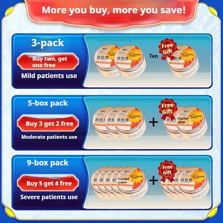 Cracked Feet Cream, Cracked Heels, Cracked Cracks, Fungal Infections, Special Cream for Frostbite Cracks In Hands and Feet