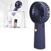 12V Brushless Handheld Fan, 3200mAh, 193x90x40mm, Dark Blue