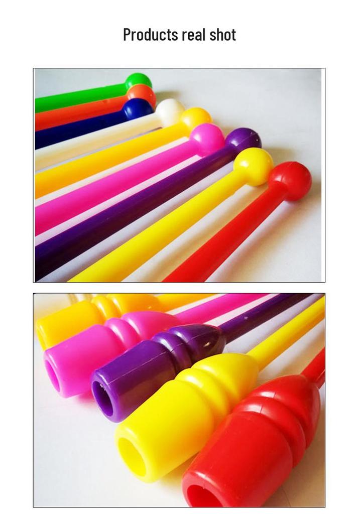 Multi-color Rhythmic Gymnastics Stick for Adults & Children - Competition & Training Tool