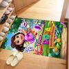 Dora Explorer Customize Your Name Floor Mat Suitable for Study room Outdoor Dining Room Playrooms Anti-slip Rug Office home decor
