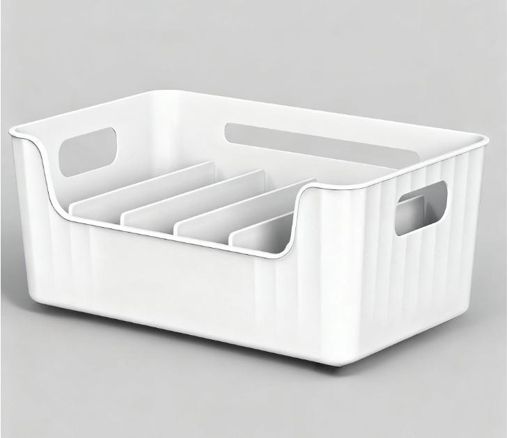 

Large Clear Spice Organizer with Divided Compartments-Countertop Pantry Storage Shelf for Kitchen Cabinet Cosmetic