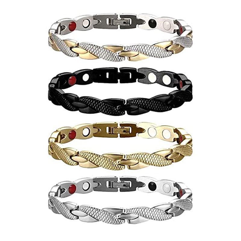 Temu Cross-Border Detachable Magnetic Module Bracelet for Couples - European and American Style