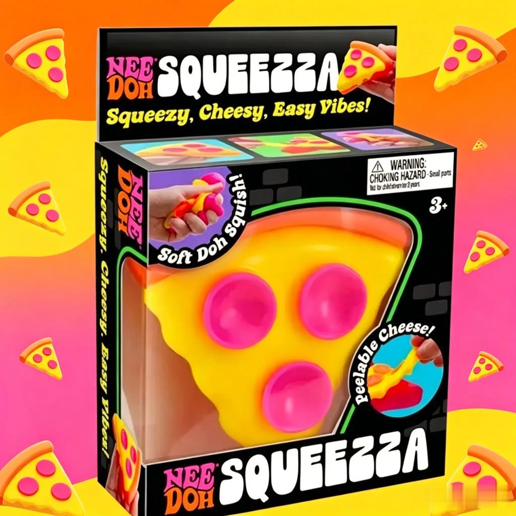 Adhd Toy New Squishy Toy Needoh Jellyfish Cube Stress Relief Fidget Sensory Anti Anxiety Squeeze Toy New
