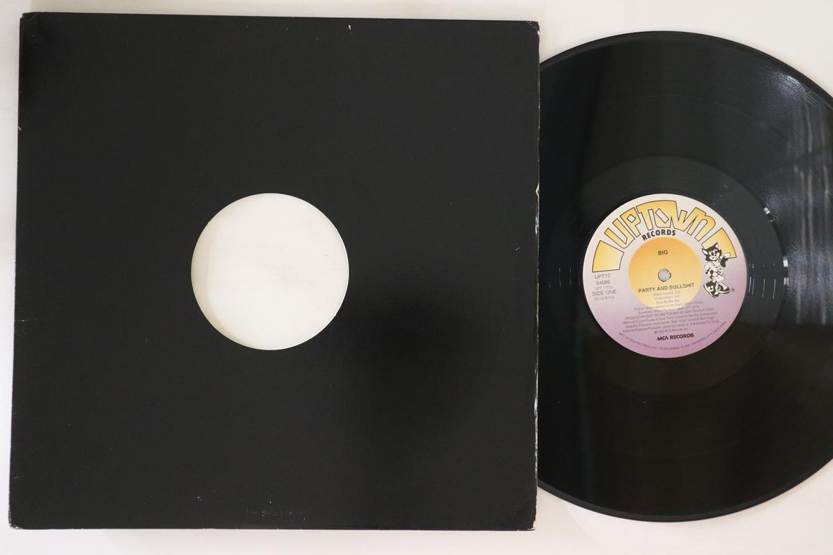 

12inch Record BIG - Party And Bullshit UPT12 UPTOWN 1993 US Rap & Hip-Hop/R&B Used