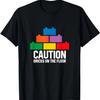 Bricks On The Floor Blocks Building Brick Builder Toys T-Shirt