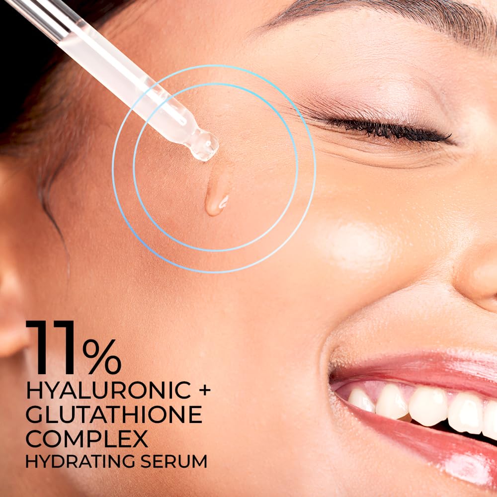 Streax Serum Hydrate & Shine Face Serum 30ml for Brightening Instant Glow and 48Hr Hydration for All Skin Types