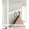 Yamazaki Toaster Rack Under-Shelf White Tower 10829 W40.2xD30.5xH41.8cm