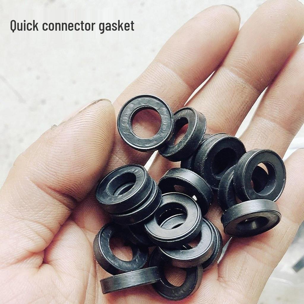 C-type Quick Connector with O-ring, Valve Core, Gasket, and Female Seal Ring