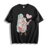 Koszulka Hatsune Miku Rock Star - Żywa Anime Występ Unisex