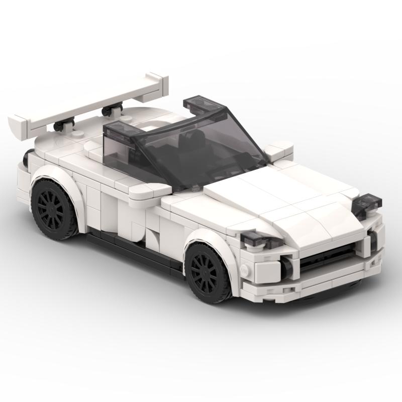 Technical Moc Car Speed Sports Racing City Vehicle Building Blocks Brick Educational Construction Toys For Kids Adults