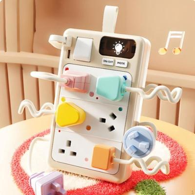 Plug and Toy Fine Motor Skills Power Strip Learning HandEye Coordination Young Child Activity
