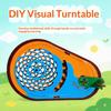 1Set Diy 3D Wooden Puzzle Kit Assembly Learning Mechanical Busy Board Science Experiment For Kindergarten Kids