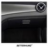 For Mercedes Benz W176 A Class CLA GLA Carbon Fiber Car Interior Copilot Glove Box Switch Panel Trim Sticker Tuning Accessories