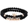 3-Piece Men's LED Silicone Watch & Bracelet Set
