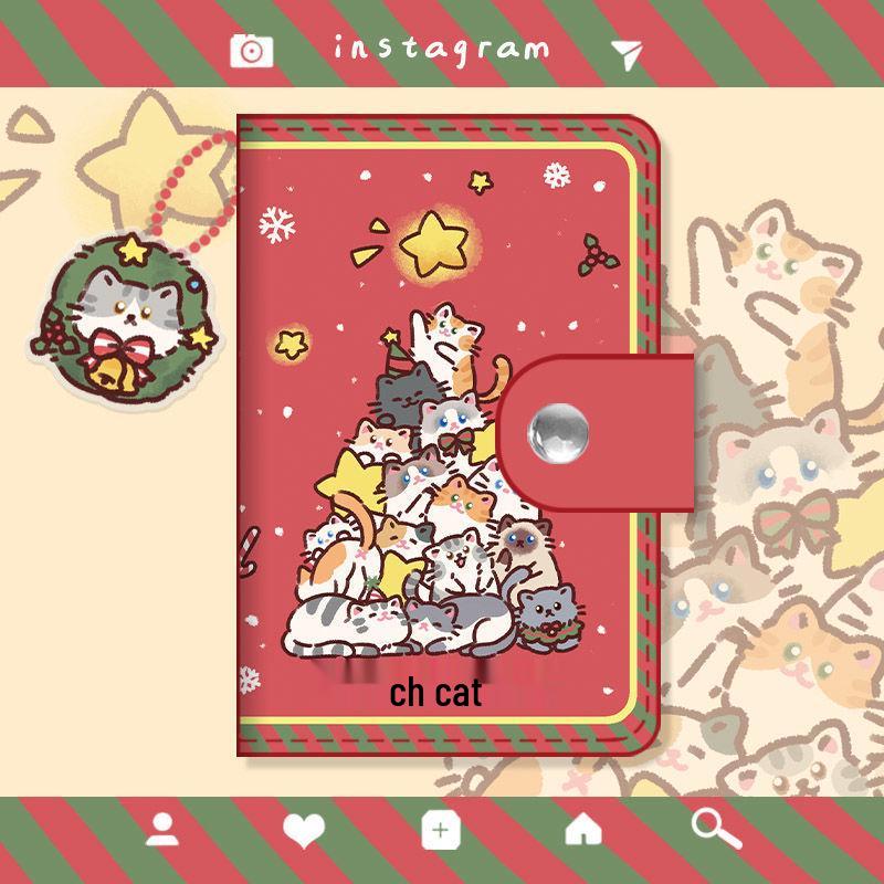 Leder-Kartenhalter im koreanischen Stil: Damen Geldbörse mit großer Kapazität, antimagnetisch, mit mehreren Kartenfächern und Münzfach.